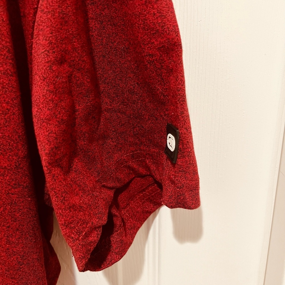 ECKO Unltd. Shirt Men XL Streetwear Stretch Athletic Red - Picture 3 of 6